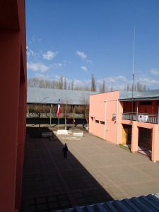 Our courtyard at school